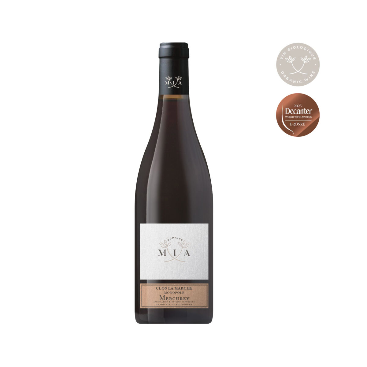 Clos La Marche Monopole Vin de Bourgogne rouge Mercurey Domaine Mia