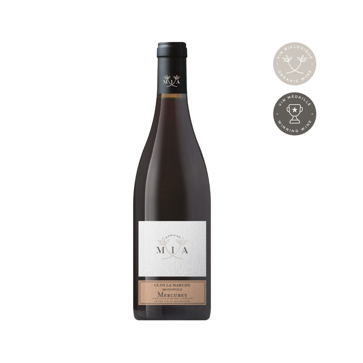 Clos La Marche Monopole - Domaine Mia Vin de Bourgogne rouge Mercurey