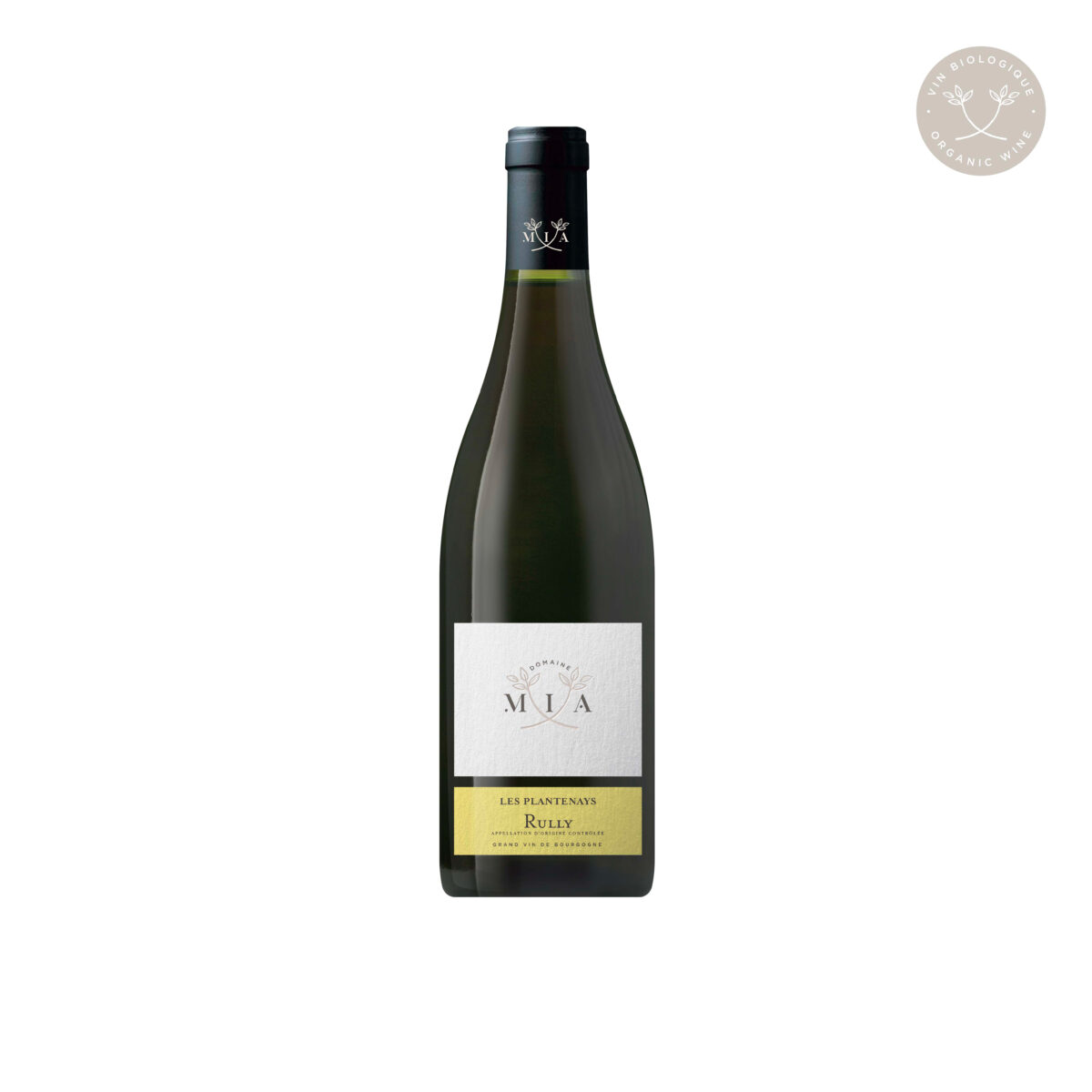 Les Plantenays 75cl Vin de Bourgogne Rully Blanc Domaine Mia