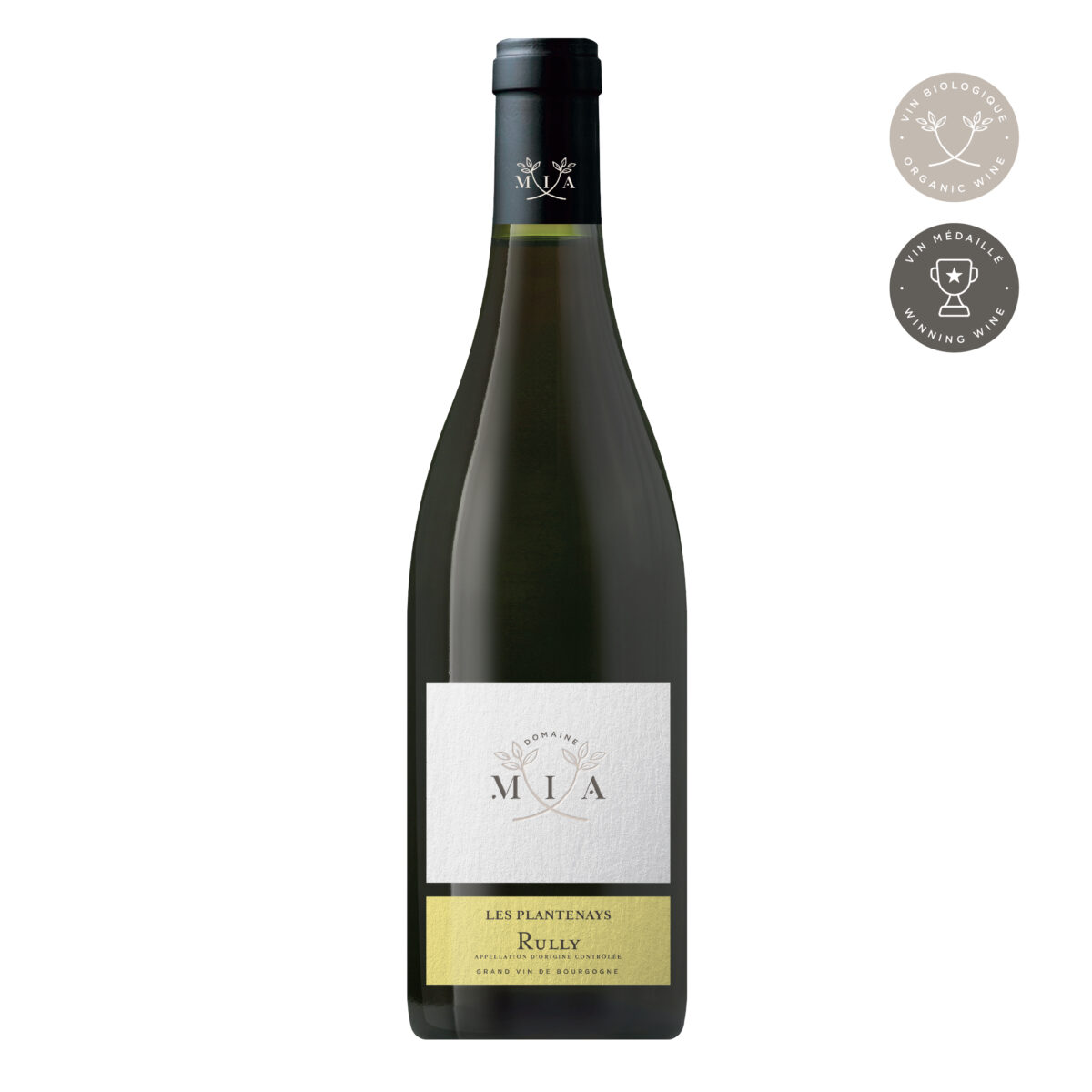 Les Plantenays 75cl Vin de Bourgogne Rully Blanc Domaine Mia