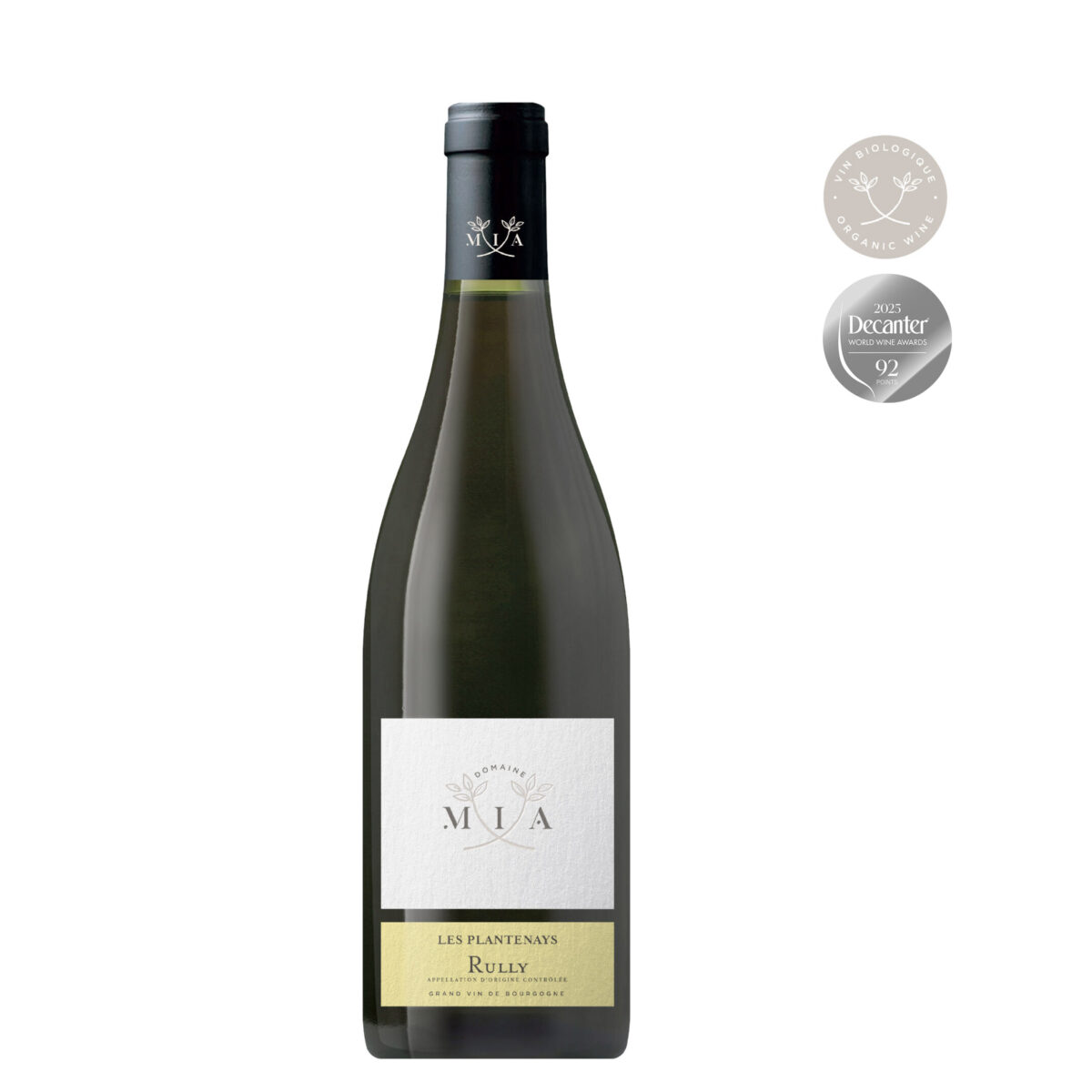 Les Plantenays 75cl Vin de Bourgogne Rully Blanc Domaine Mia