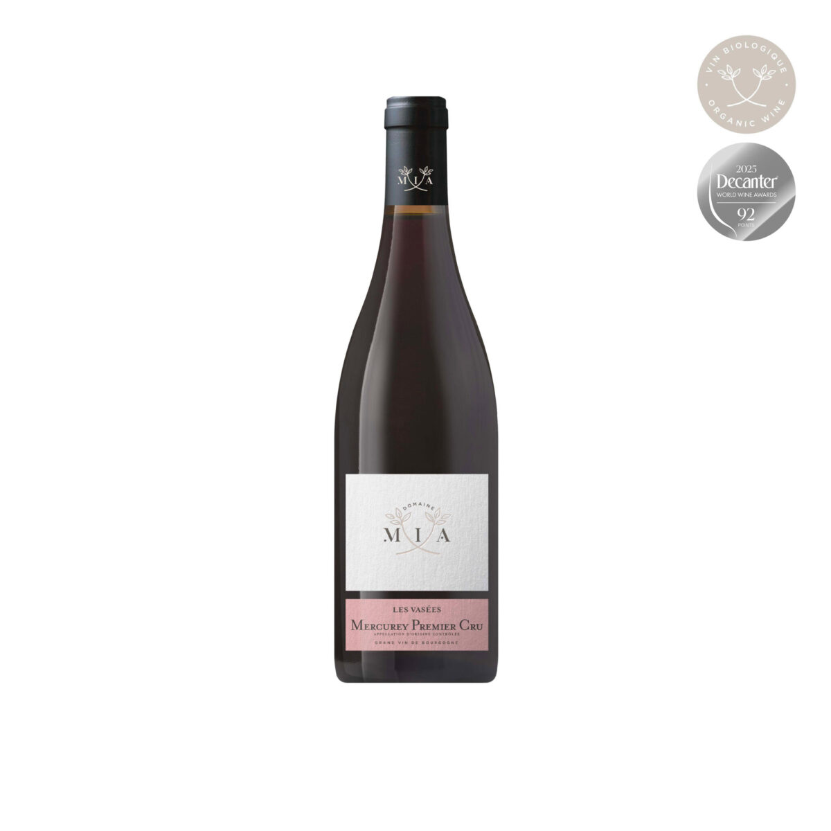 Les Vasées Magnum Domaine Mia Vin de Bourgogne 1er cru Mercurey