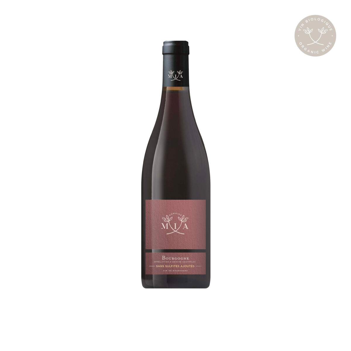 Vin de Bourgogne Sans Sulfite Mercurey 75cl Domaine Mia