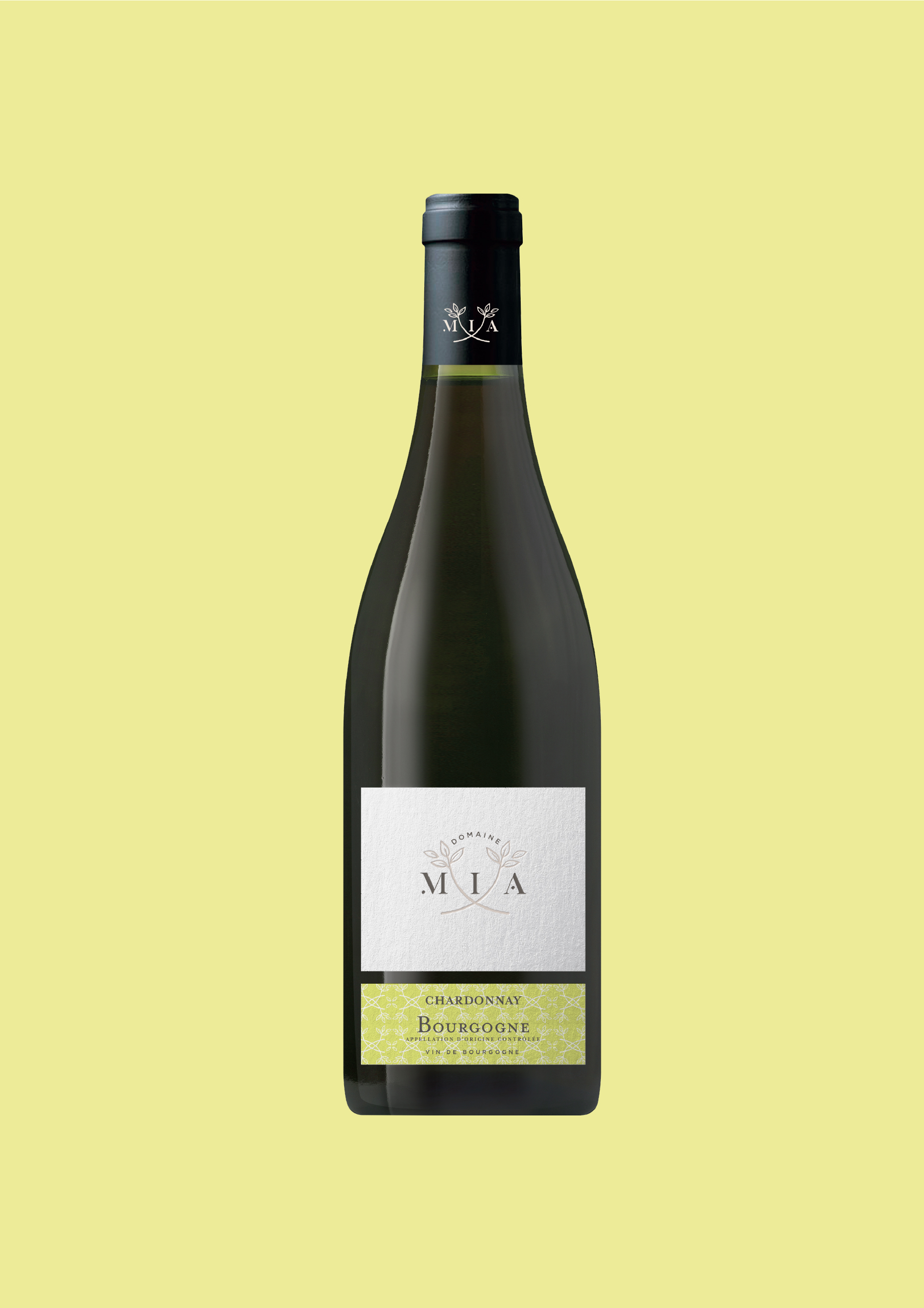 Vin Blanc de Bourgogne Bio Chardonnay -Mercurey - Domaine Mia